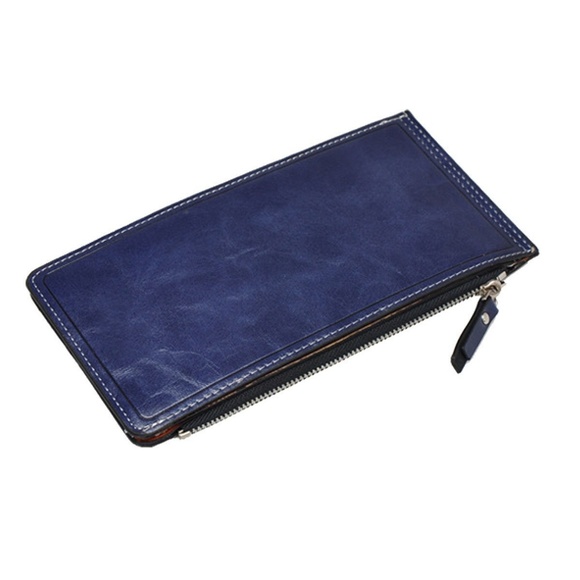 Womens Thin Bifold Phone Wallet Cards Organizer - Picture 3 of 4